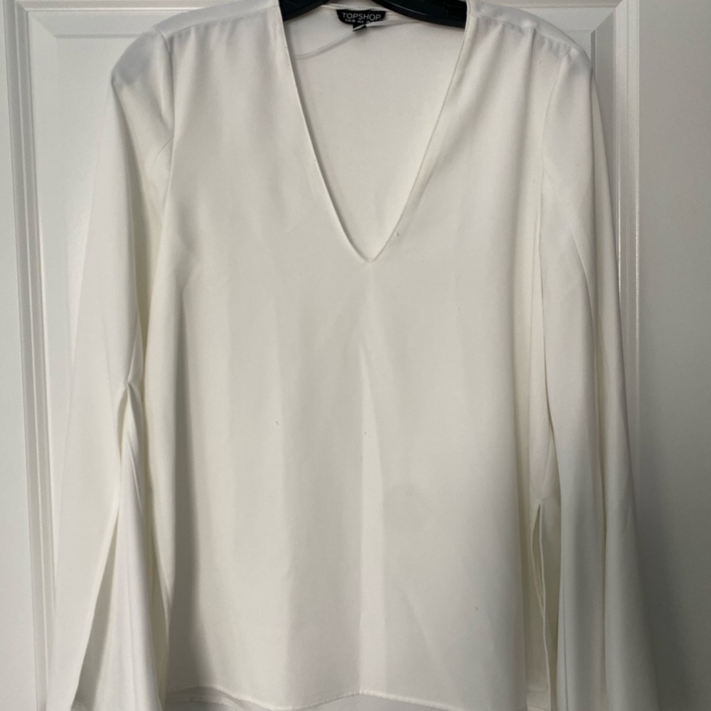 Topshop Ivory White Tunic